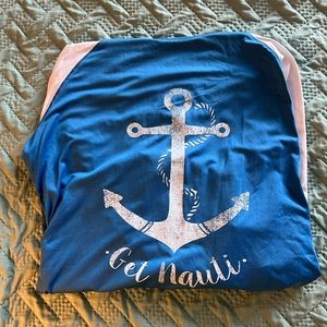 Reel Legends L swim/sun protection shirt